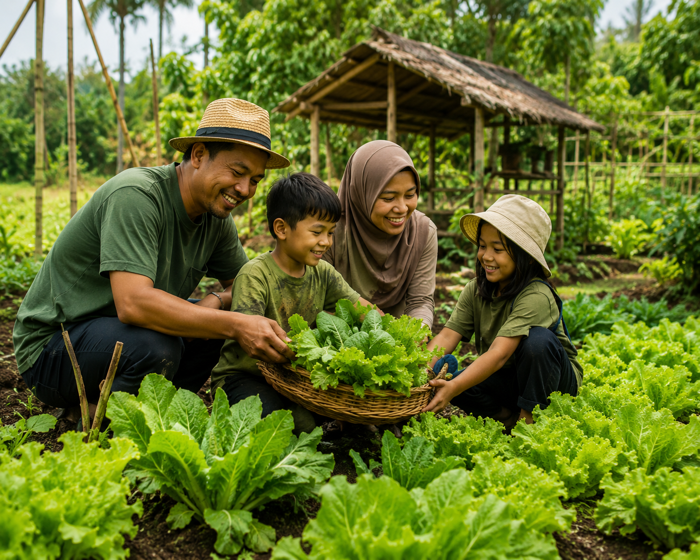Berkebun Beternak Keluarga Bahagia